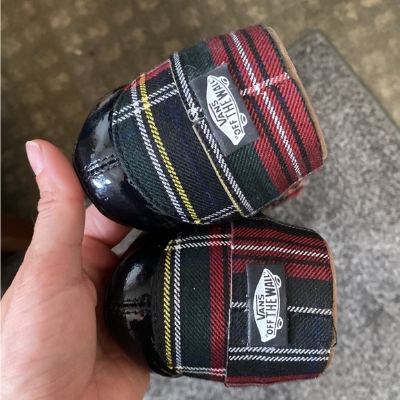 Platform Tartan Plaid Slip On Vans - Picture 6 of 6